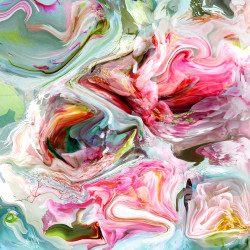 Frequency #07, Print auf AluDibond in Schattenfugenrahmen, 60 x 60cm, 2018, 1000,00 EUR Agnieszka M. Zieba, Frequency #07, Print auf AluDibond in Schattenfugenrahmen