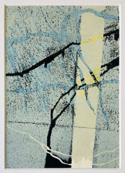 Holzschnitt, 17 x 12 cm, 2020, Unikat, inkl. Rahmen, 190,00 Euro Claudia Betzin, Kunstwerk