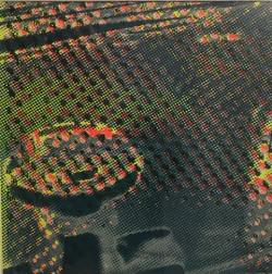 "Vertont, gerastert, ausgesiebt", Nr. 1, Siebdruck, 2017, 11,5 x 11,5 cm, inkl. Rahmen, 160,00 Euro Claudia Betzin, Kunstwerk