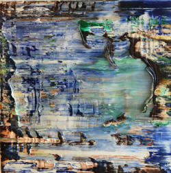 o.T.,Öl auf Leinwand, 40 x 40 cm, 2018, 700,00 Euro Robert Niesse, Öl auf Leinwand