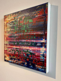 Robert Niesse, Öl auf Leinwand