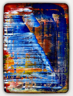 o.T., Öl auf Leinen über Watte auf Leinwand auf Rahmen, 120x80x10cm, 2021, 5.800,00 EUR Robert Niesse, Öl auf Leinwand