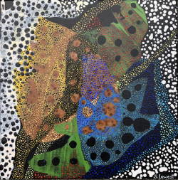 "Herbstwind", Acryl auf Leinwand, 2019, 30 x 30 cm, 300,00 Euro Susanne Lewest