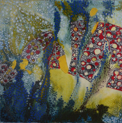 "Merge", Acryl auf Leinwand, 60 x 60 cm, 900,00 Euro Susanne Lewest