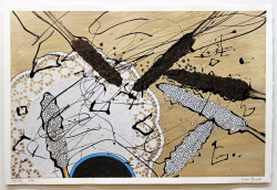 Teatime (Zeichnungen), 2016
Acrylfarbe, Lack, Tusche, Tee auf Büttenpapier
2016, 650 EUR Marion Menzel, Ausstellung True Colors 2022: teatime 04