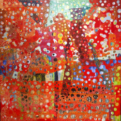 Red Garden, Susanne Lewest, Ausstellung True Colors 2022: big red garden