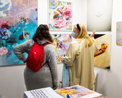 Kunstausstellung Discovery Art Fair, Köln 2022, 2